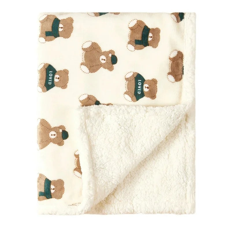 Newborn Bedding Soft Baby Stroller Blanket