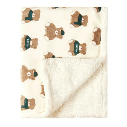 Newborn Bedding Soft Baby Stroller Blanket